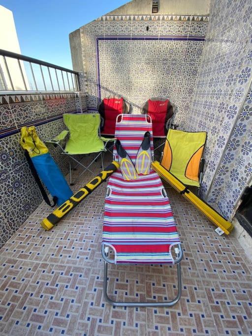 Belle Appartement Vue Sur Mer Tangier Bagian luar foto