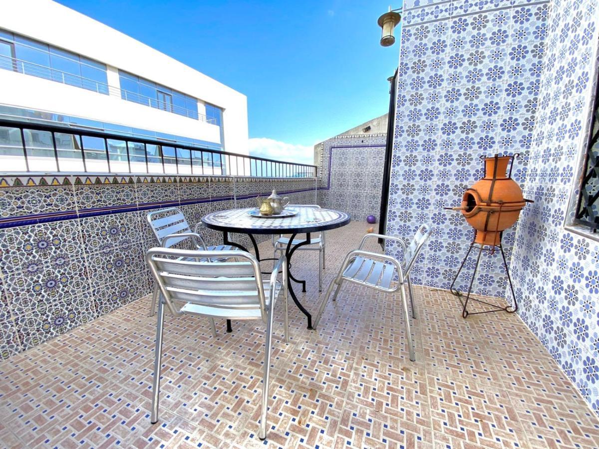Belle Appartement Vue Sur Mer Tangier Bagian luar foto