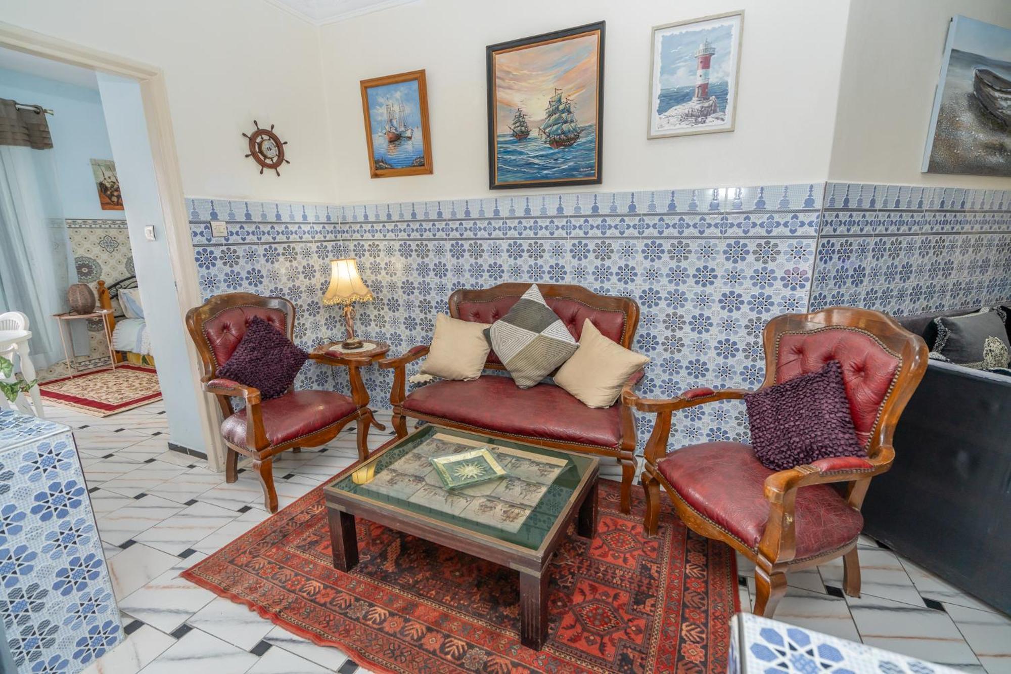 Belle Appartement Vue Sur Mer Tangier Bagian luar foto