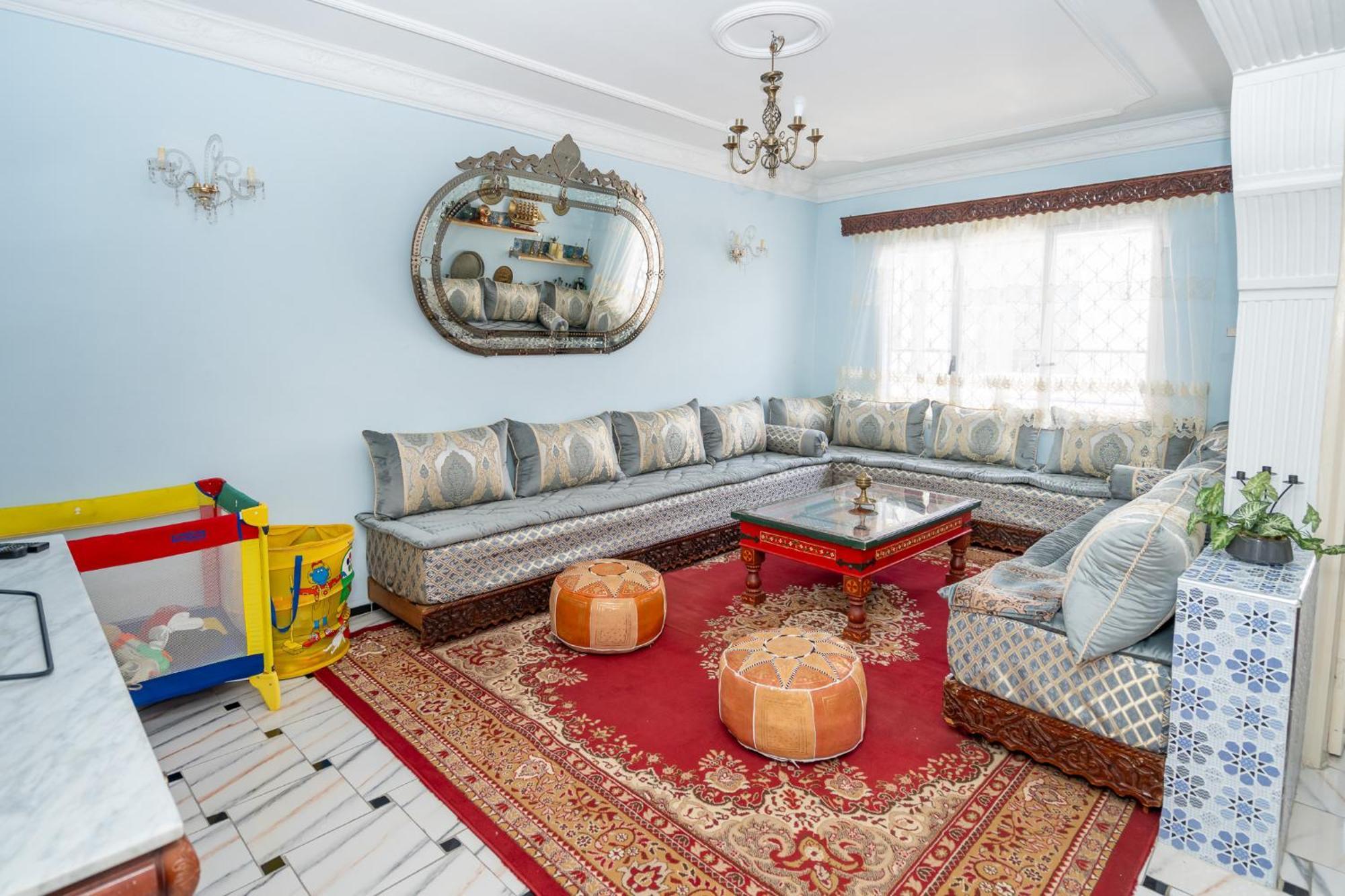Belle Appartement Vue Sur Mer Tangier Bagian luar foto