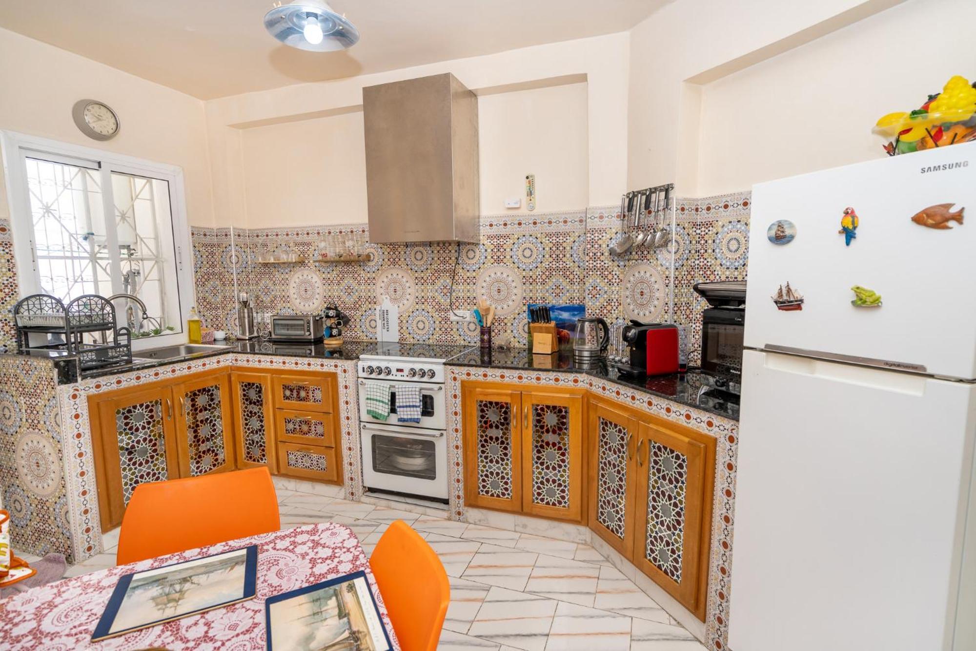 Belle Appartement Vue Sur Mer Tangier Bagian luar foto