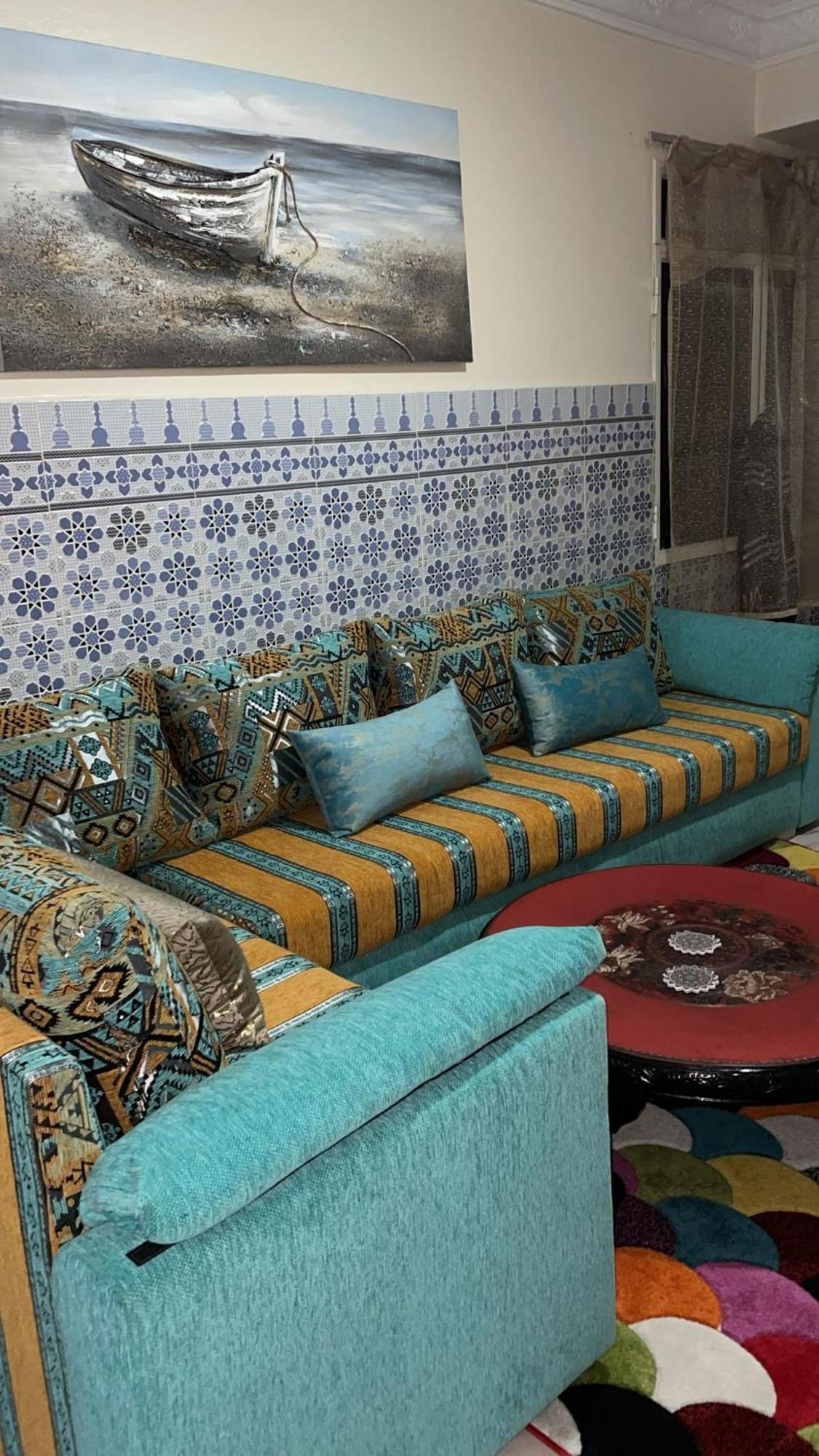 Belle Appartement Vue Sur Mer Tangier Bagian luar foto