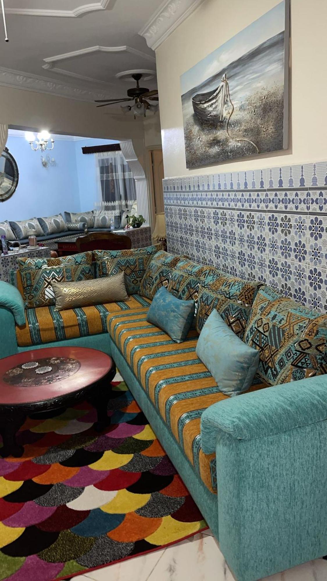 Belle Appartement Vue Sur Mer Tangier Bagian luar foto